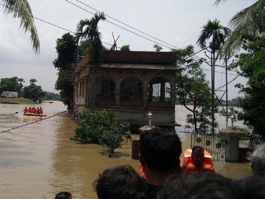 Rescue Operation by NDRF at Khanakul-II, Hooghly