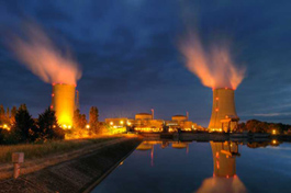 Picture of Nuclear Power plant explotion